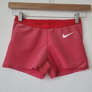 NEW Nike Womens Pro Elite Track & Field Shorts AO8486-000 Size S Red NWOT
